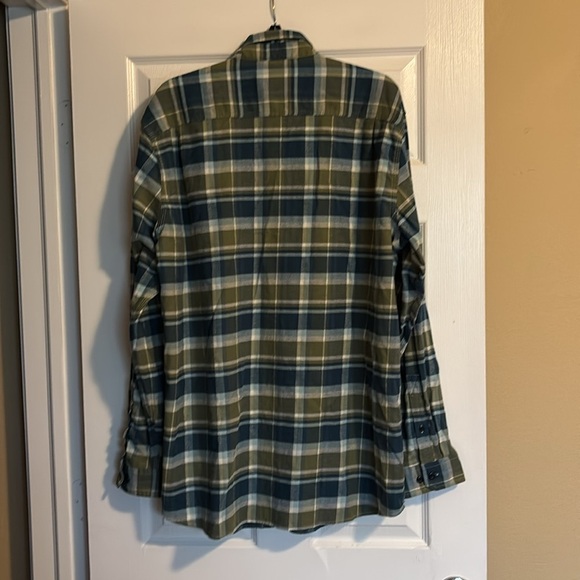 L.L. Bean NWOT men’s greet long sleeve button down flannel shirt size XL tall - Picture 6 of 9